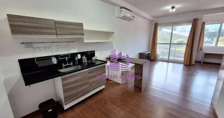 Studio para alugar em tamboré de 45.00m² com 1 quarto, 1 suite e 1 garagem