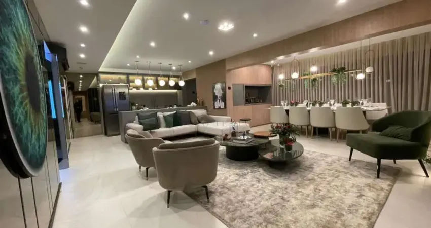 Apartamento para venda em campo belo de 135.00m² com 3 quartos, 3 suites e 2 garagens