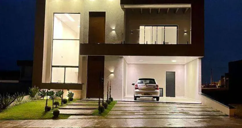 Casa de condomínio para venda em residencial evidencias de 230.00m² com 3 quartos, 1 suite e 2 garagens