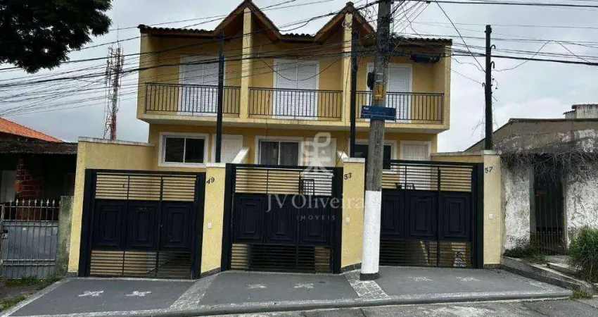 Sobrado para venda em jardim ester yolanda de 168.00m² com 3 quartos, 1 suite e 6 garagens