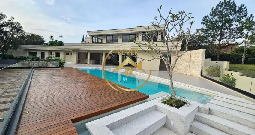 Casa de condomínio para venda em loteamento alphaville campinas de 925.00m² com 5 quartos, 4 suites e 7 garagens