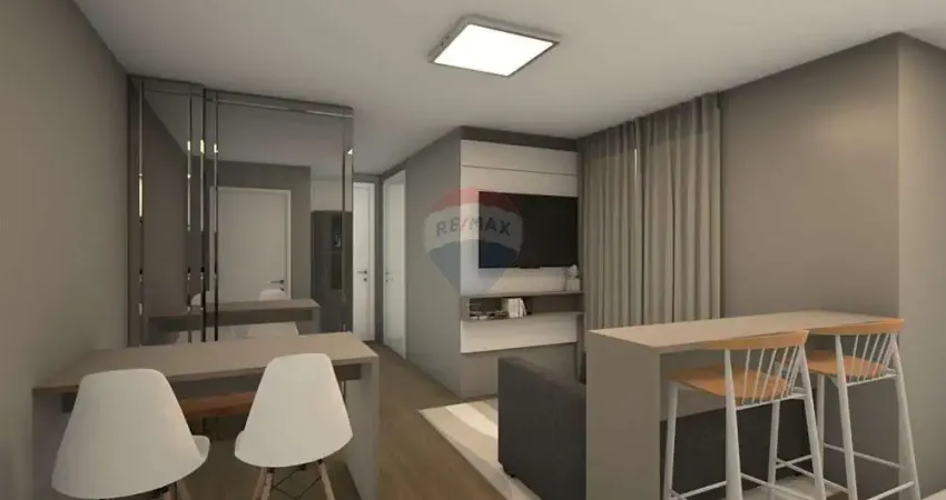 Apartamento para venda em cajuru de 50.00m² com 2 quartos, 1 suite e 1 garagem