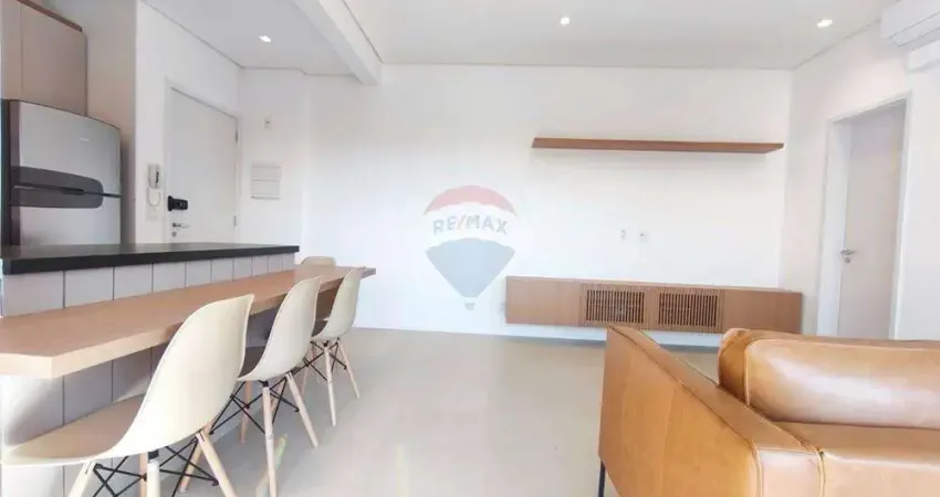 Apartamento para alugar em dezoito do forte empresarial/alphaville. de 55.00m² com 1 quarto e 1 garagem