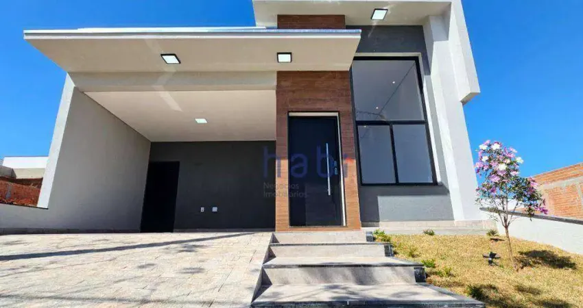 Casa de condomínio para venda em residencial reserva ipanema de 141.00m² com 3 quartos, 3 suites e 2 garagens