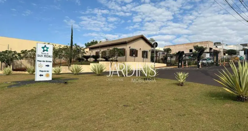 Terreno en condomínio para venda em bonfim paulista de 264.00m²