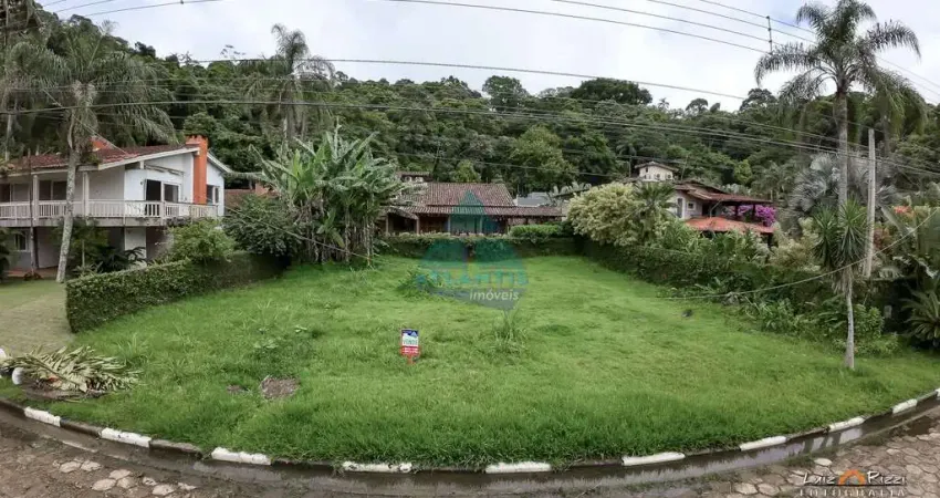 Terreno em condomínio fechado à venda no Massaguaçu, Caraguatatuba 