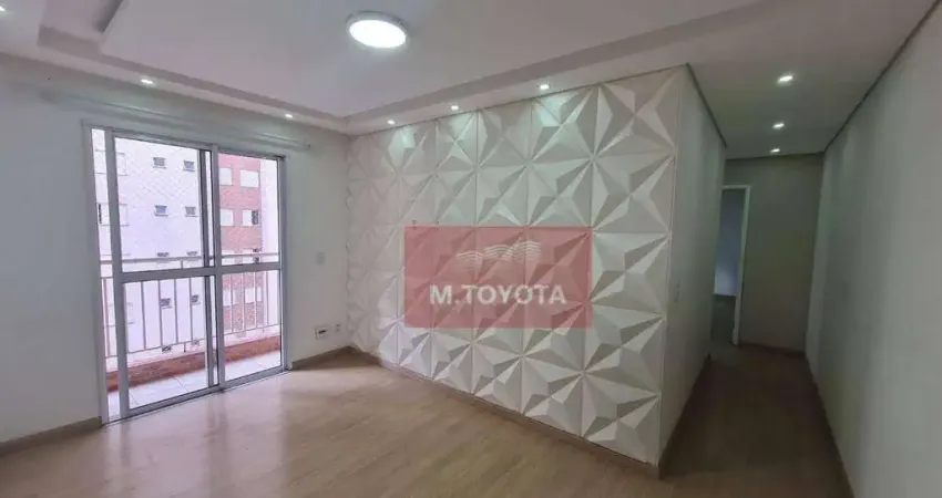 Apartamento para venda em jardim flor da montanha de 58.00m² com 2 quartos, 1 suite e 1 garagem