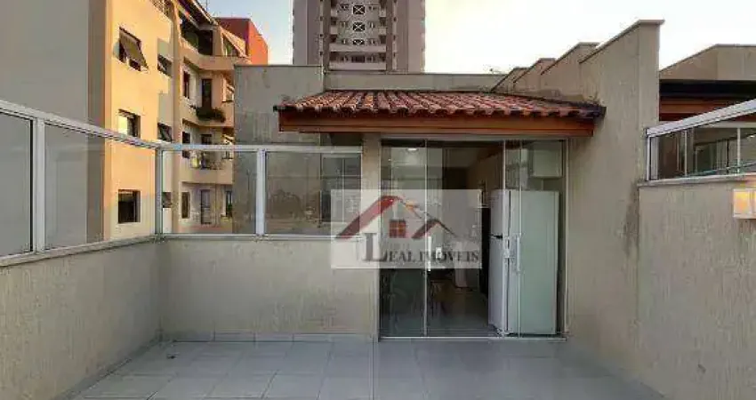 Cobertura para venda em campestre de 89.00m² com 2 quartos, 1 suite e 1 garagem