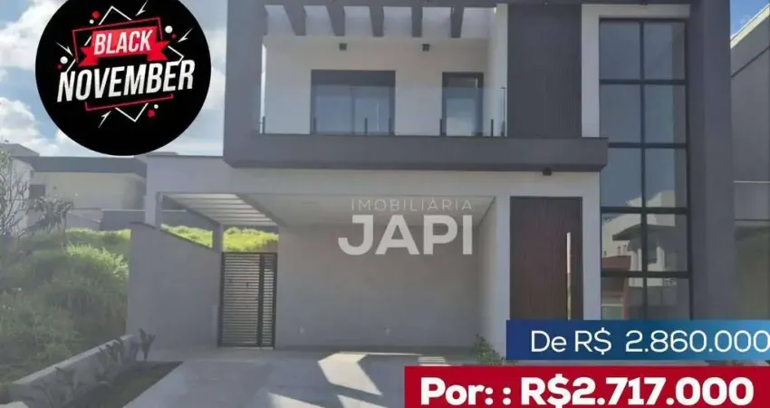 Casa de condomínio para venda em brisas da mata de 276.00m² com 3 quartos, 3 suites e 4 garagens