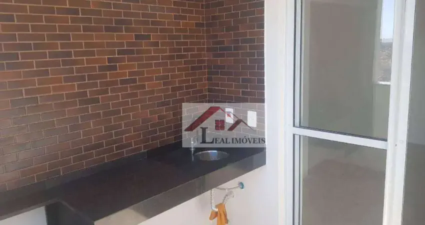 Apartamento para venda em campestre de 58.00m² com 2 quartos, 1 suite e 1 garagem