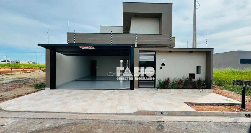 Casa para venda em residencial setsul ii de 126.00m² com 3 quartos, 1 suite e 2 garagens