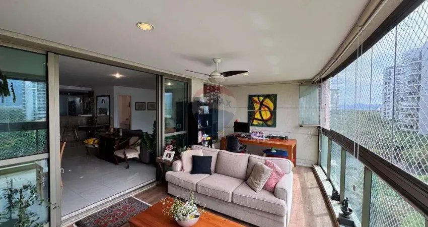 Apartamento para venda em barra da tijuca de 157.00m² com 3 quartos, 2 suites e 3 garagens