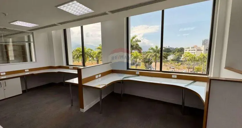 Sala comercial para venda em barra da tijuca de 144.00m² com 7 garagens