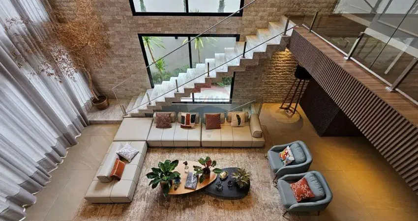 Casa de condomínio para venda em residencial e empresarial alphaville de 380.00m² com 4 quartos, 4 suites e 4 garagens