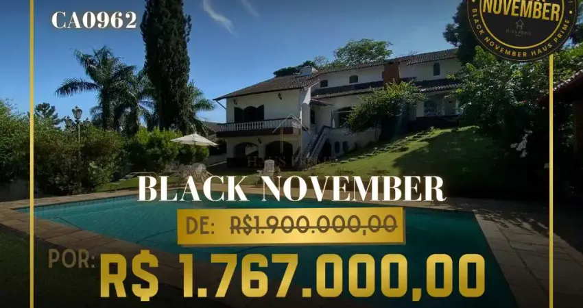 Casa de condomínio para venda em parque dom henrique de 450.00m² com 4 quartos, 2 suites e 6 garagens