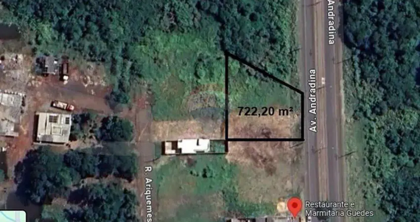 Terreno comercial à venda na Avenida Andradina, 02.0317, Jardim Ipê, Foz do Iguaçu