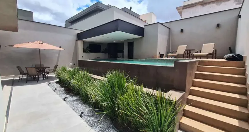 Casa de condomínio para venda em residencial villa d’aquila de 256.00m² com 3 quartos, 3 suites e 2 garagens