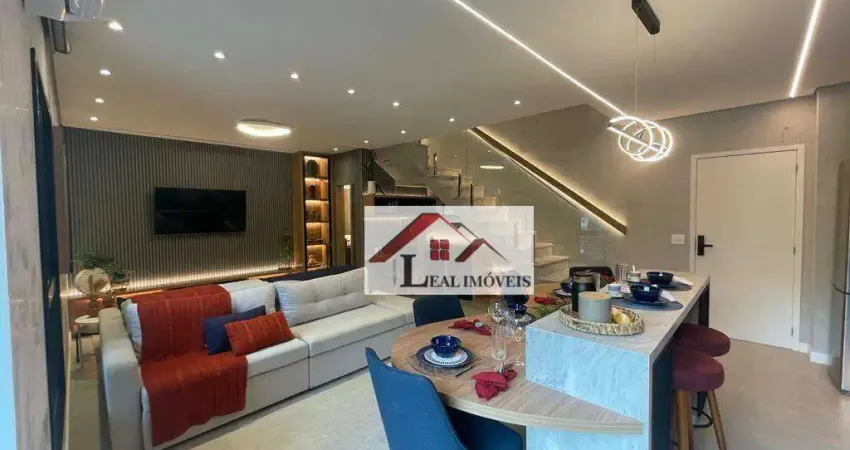 Apartamento para venda em jardim de 68.00m² com 2 quartos e 2 garagens