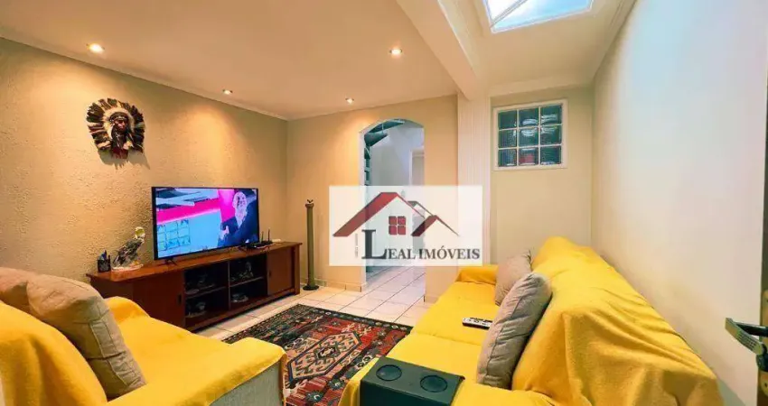 Sobrado para venda em jardim ana maria de 170.00m² com 3 quartos, 1 suite e 2 garagens