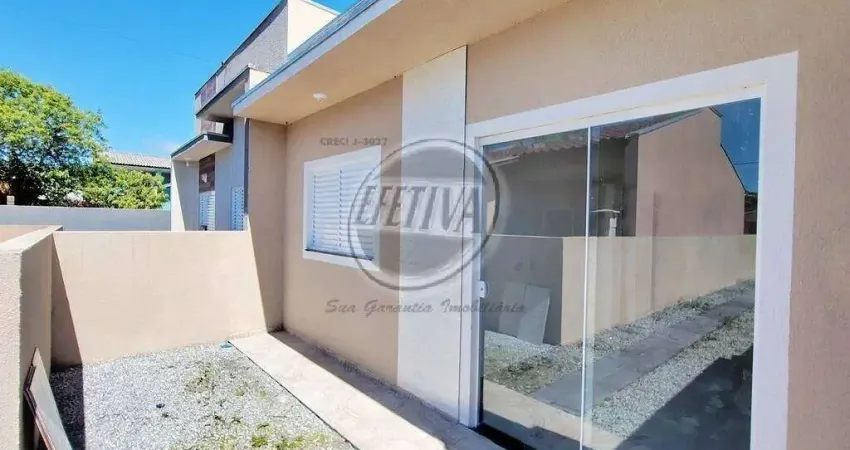 Casa para venda em matinhos de 56.00m² com 2 quartos e 3 garagens