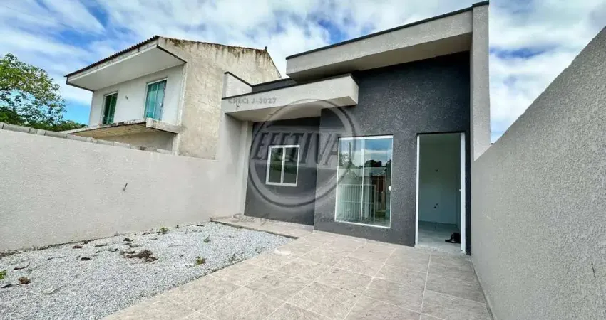 Casa para venda em matinhos de 55.00m² com 3 quartos, 1 suite e 1 garagem