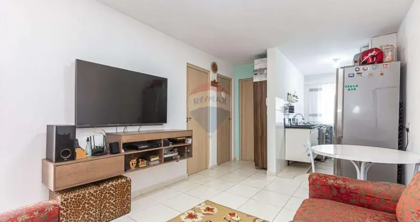Apartamento para venda em campo de santana de 44.00m² com 2 quartos e 1 garagem