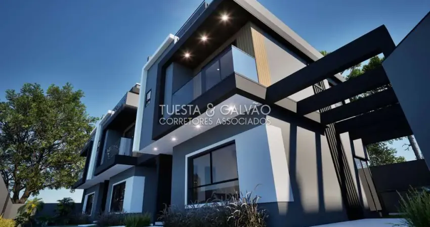 Casa de condomínio para venda em água verde de 125.00m² com 3 quartos, 1 suite e 2 garagens