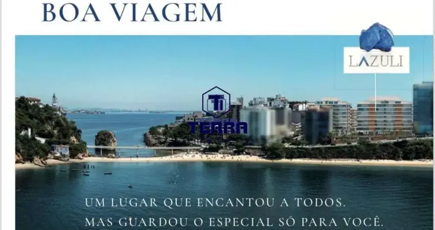 Apartamento para venda em boa viagem de 120.00m² com 3 quartos, 1 suite e 2 garagens