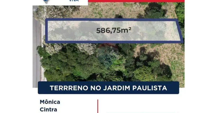 Terreno à venda no Jardim Paulista, Atibaia 
