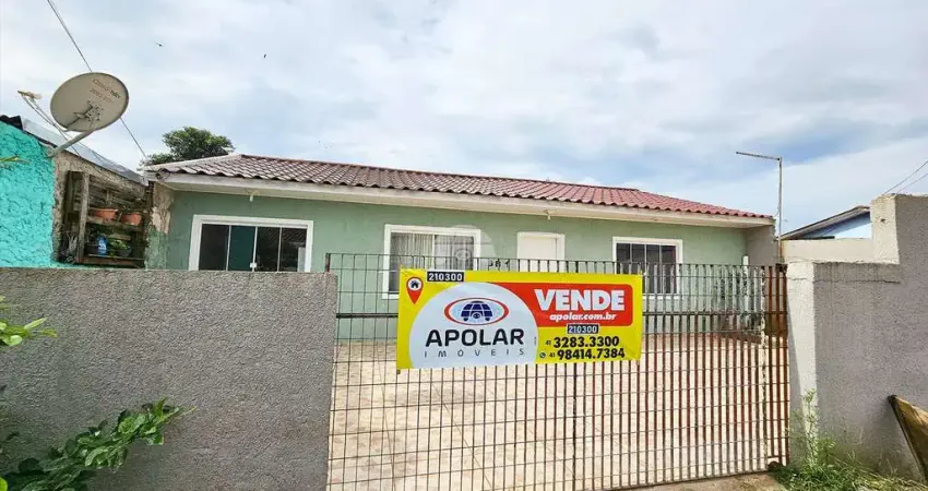 Casa para venda em rio pequeno de 68.00m² com 2 quartos, 1 suite e 1 garagem