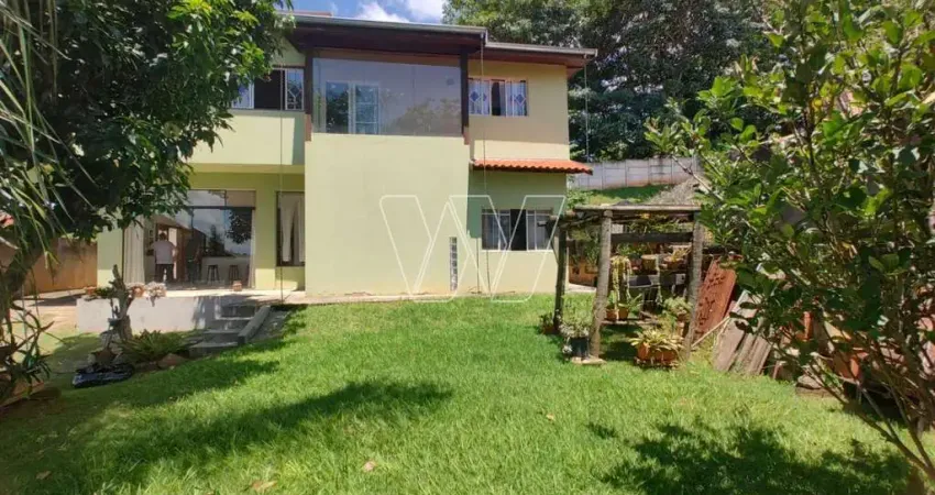Casa de condomínio para venda em loteamento caminhos de são conrado (sousas) de 203.00m² com 3 quartos, 1 suite e 4 garagens