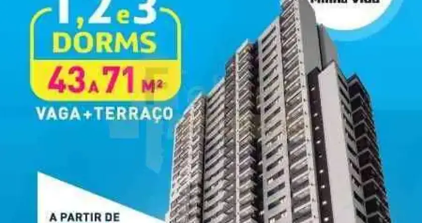 Apartamento para venda em votupoca de 71.00m² com 3 quartos, 1 suite e 2 garagens