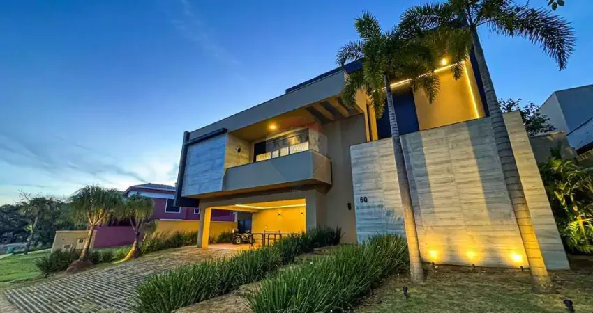 Casa de condomínio para venda em residencial e empresarial alphaville de 390.00m² com 4 quartos, 3 suites e 6 garagens