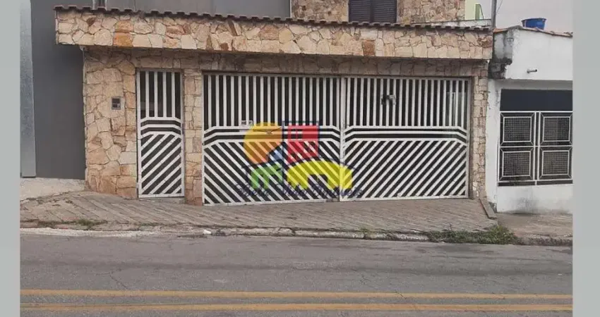 Sobrado para venda em vila valparaíso de 196.00m² com 2 quartos e 2 garagens