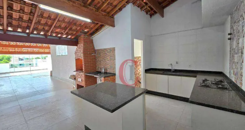 Cobertura para venda em vila pires de 160.00m² com 3 quartos, 1 suite e 2 garagens