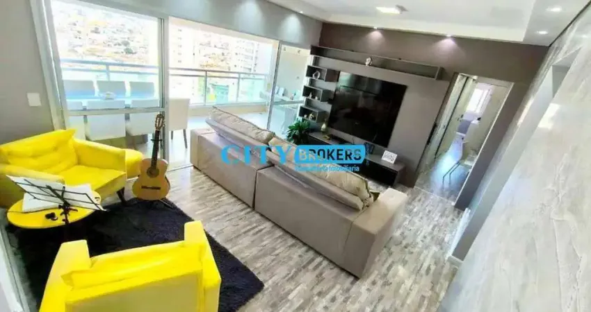 Apartamento para alugar em vila mogilar de 125.00m² com 3 quartos, 3 suites e 2 garagens