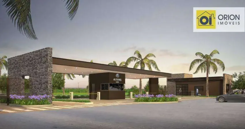 Terreno en condomínio para venda em quintas do ingaí de 420.00m²