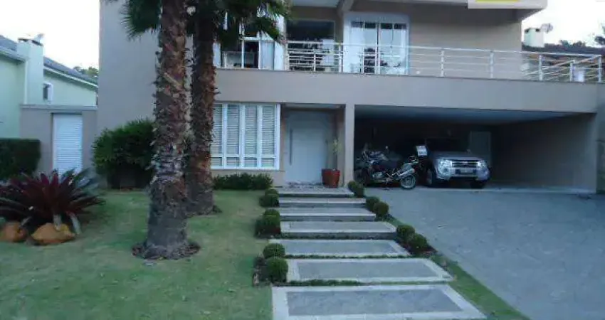 Casa de condomínio para venda em aldeia da serra de 411.00m² com 4 quartos, 4 suites e 3 garagens