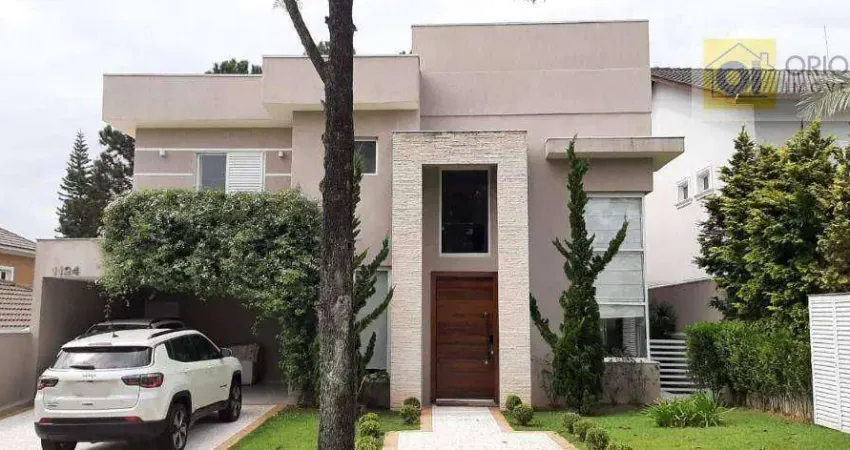 Casa de condomínio para venda em aldeia da serra de 370.00m² com 4 quartos, 4 suites e 3 garagens