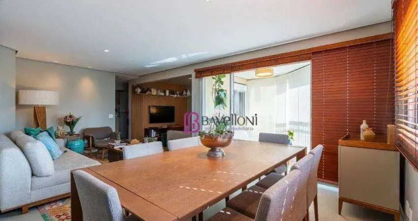 Apartamento para venda em vila pompeia de 129.00m² com 3 quartos, 3 suites e 2 garagens