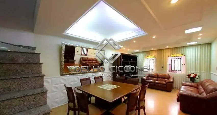 Sobrado para venda em barcelona de 205.00m² com 3 quartos, 1 suite e 2 garagens