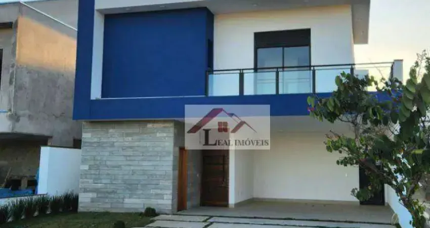 Sobrado para venda em residencial central parque de 213.00m² com 3 quartos, 3 suites e 4 garagens