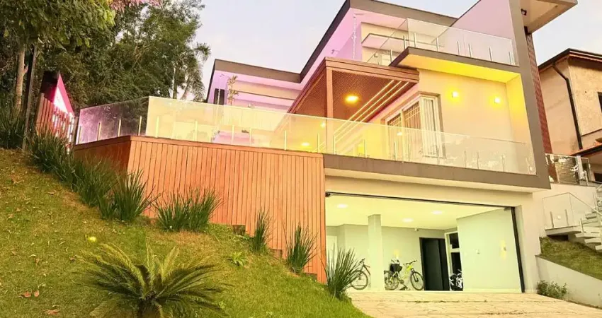 Casa de condomínio para venda em parque residencial itapeti de 420.00m² com 4 quartos, 4 suites e 6 garagens