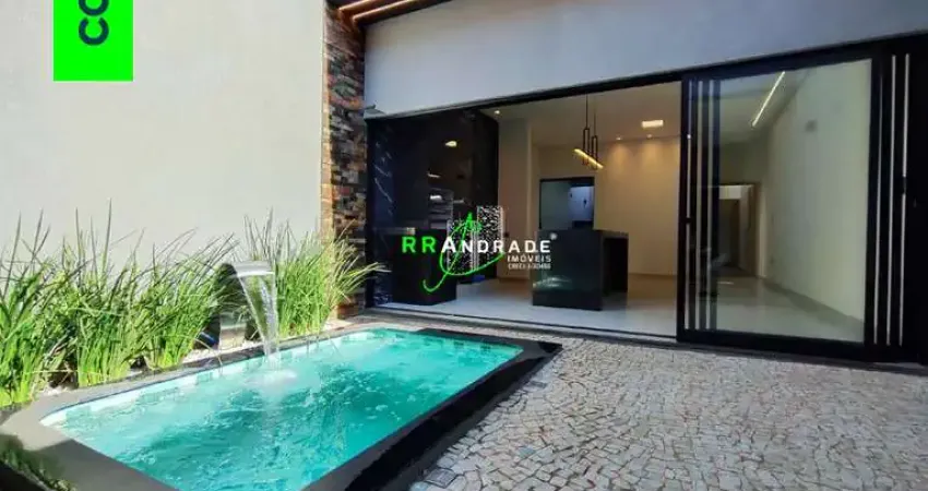 Casa para venda em residencial zanetti de 104.00m² com 2 quartos, 2 suites e 3 garagens