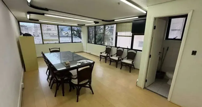 Sala comercial para venda em santa cecília de 32.00m² com 2 garagens