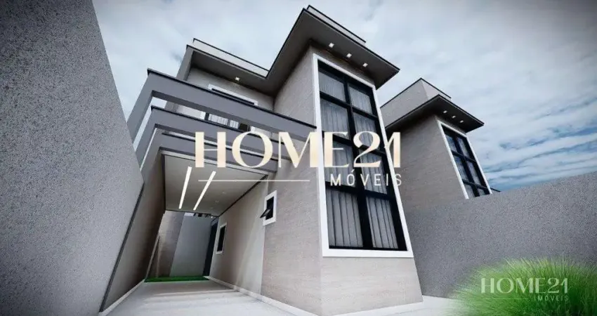 Sobrado para venda em sítio cercado de 87.78m² com 3 quartos, 1 suite e 1 garagem