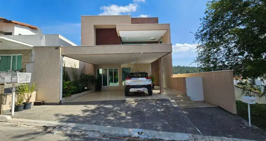 Casa de condomínio para venda em parque rizzo ii de 255.00m² com 4 quartos, 2 suites e 2 garagens