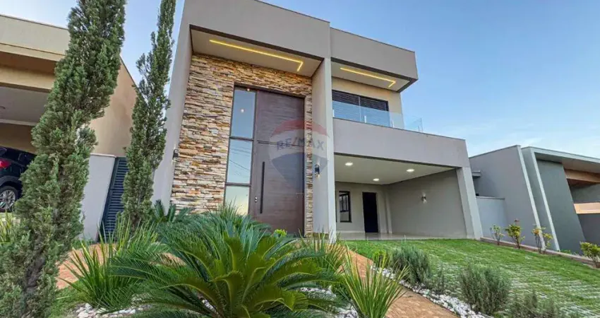 Casa para venda em loteamento terras de florença de 351.00m² com 4 quartos, 4 suites e 4 garagens