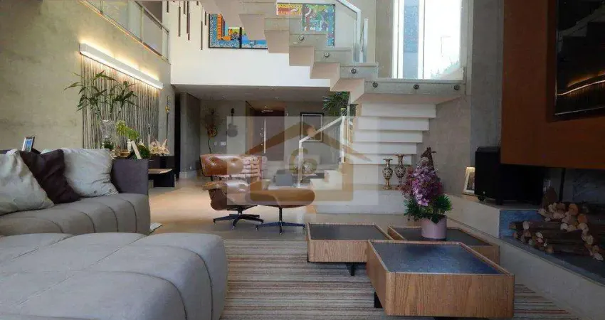 Casa para venda em paisagem renoir de 500.00m² com 4 quartos, 4 suites e 5 garagens