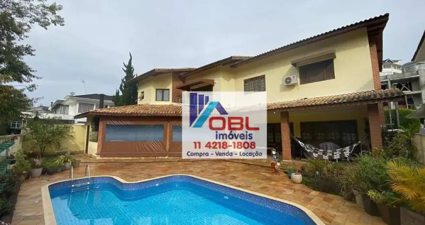 Casa de condomínio para venda em são paulo ii de 418.00m² com 5 quartos, 3 suites e 3 garagens